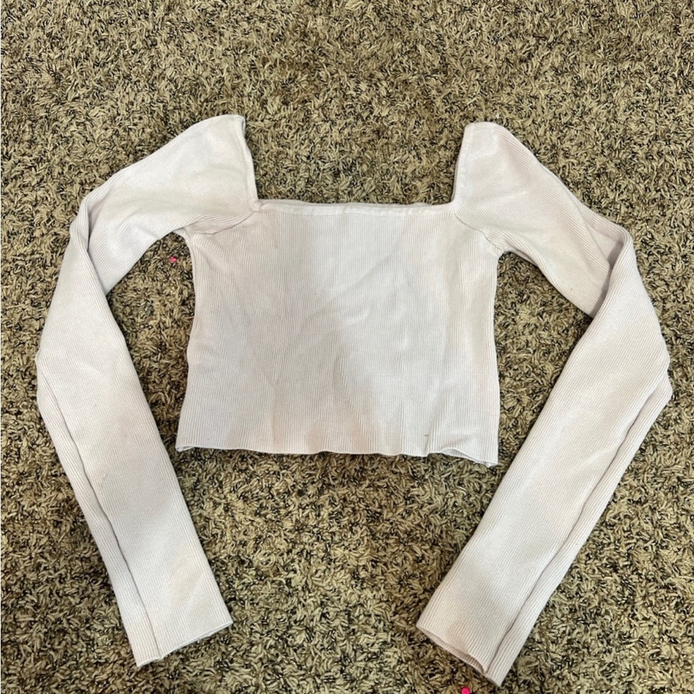 Square neck top
